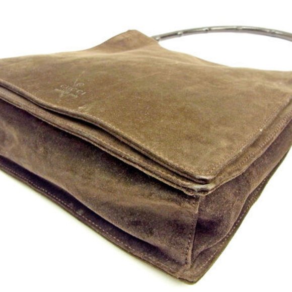 Gucci Shoulder bag Bamboo Brown Woman Authentic Us - Picture 6 of 6